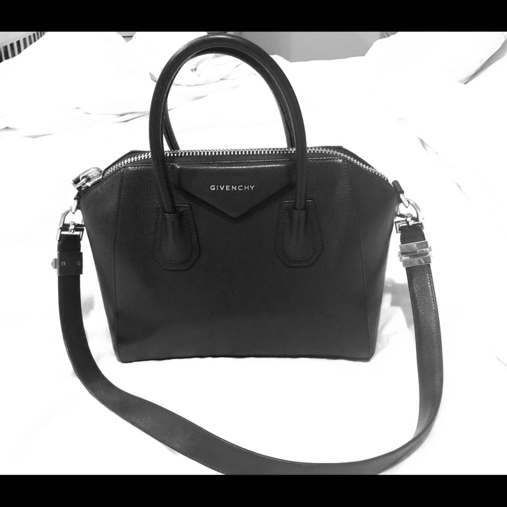 Givenchy small antigona Black leather satchel